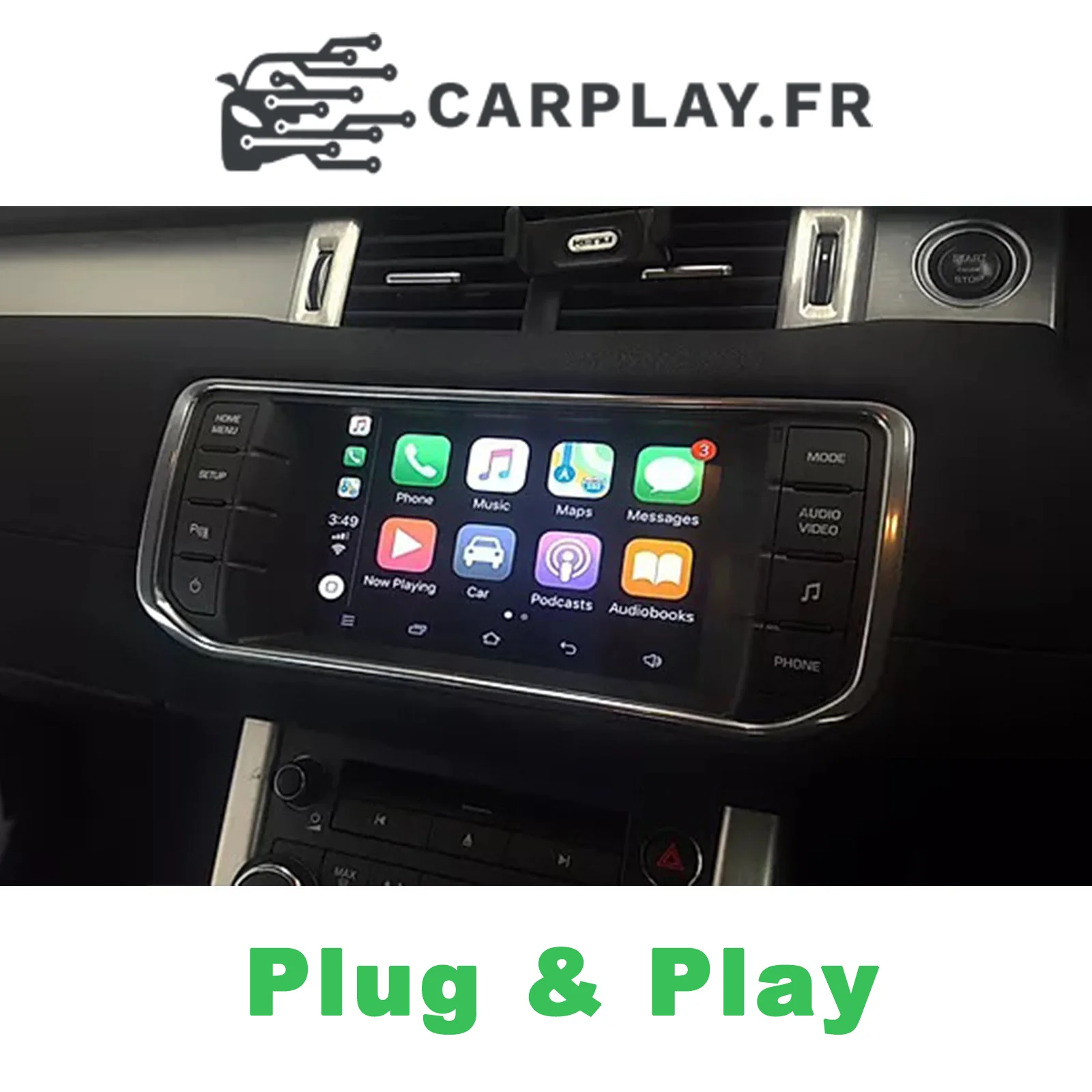 Apple Carplay pour Land Rover et Range Rover de 2017 à 2019 - Image 3
