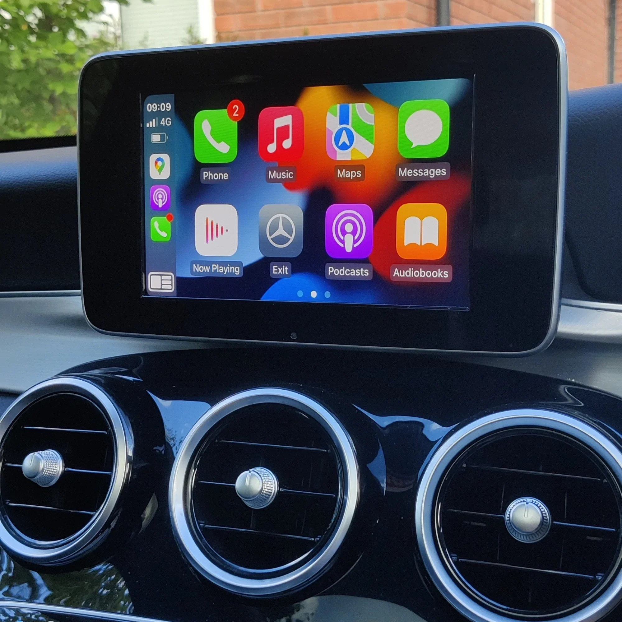 Apple Carplay pour Mercedes système NTG 5+ Classe C W205 et GLC - Image 3