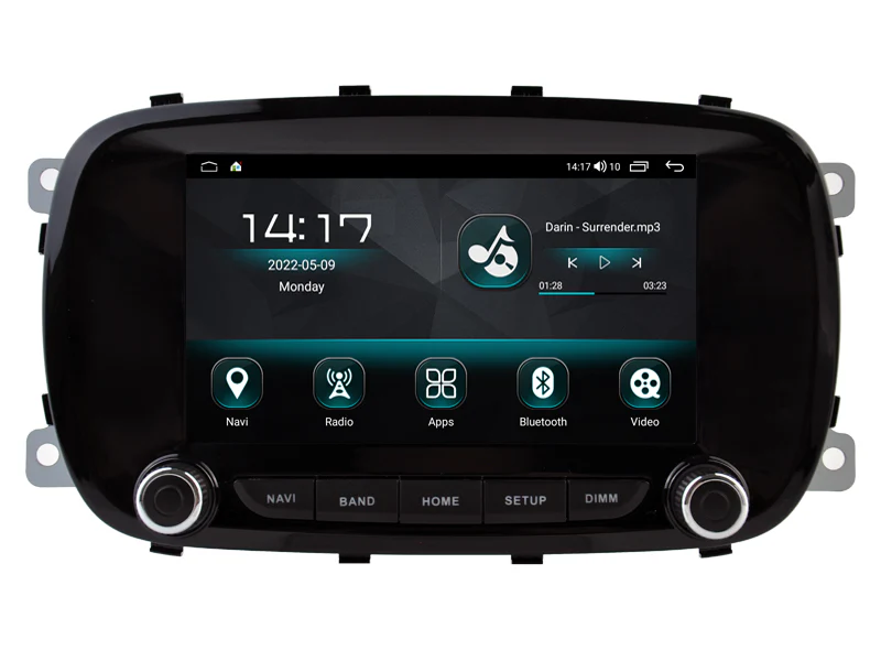 Autoradio Carplay Fiat 500X 2014-2017