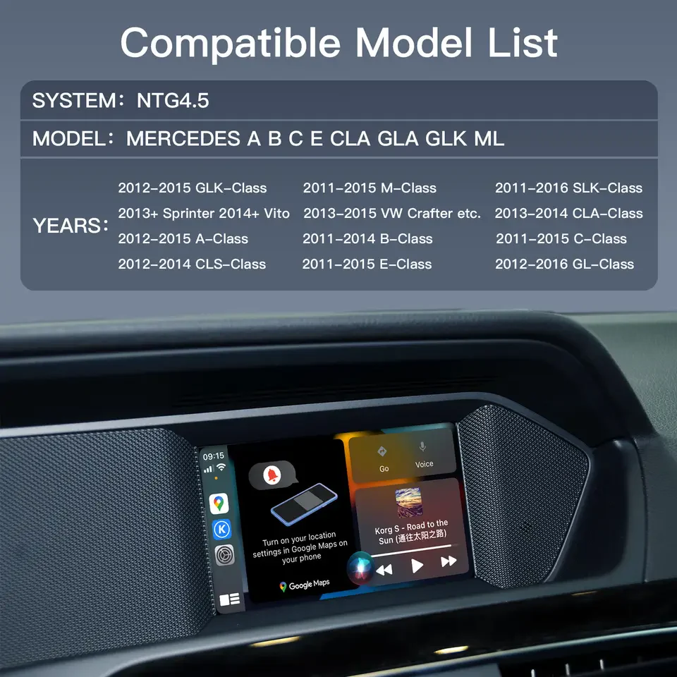 Cassette Carplay pour Mercedes Becker - Image 3