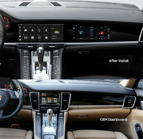 Double écran Carplay Porsche Panamera 2010-2018 - Image 3