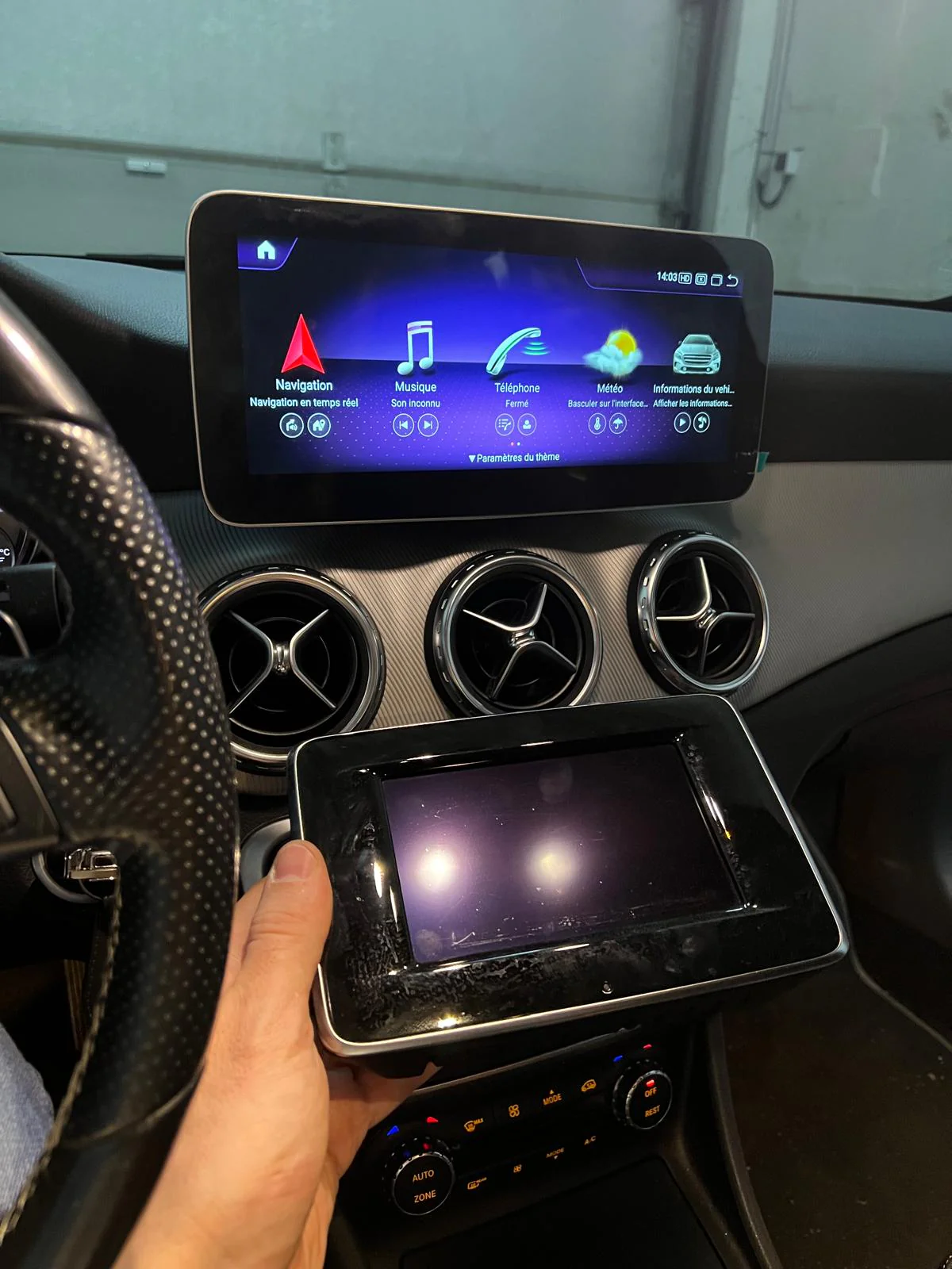 Autoradio GPS Android 13 Mercedes Classe A, B, CLA, GLA - Image 2
