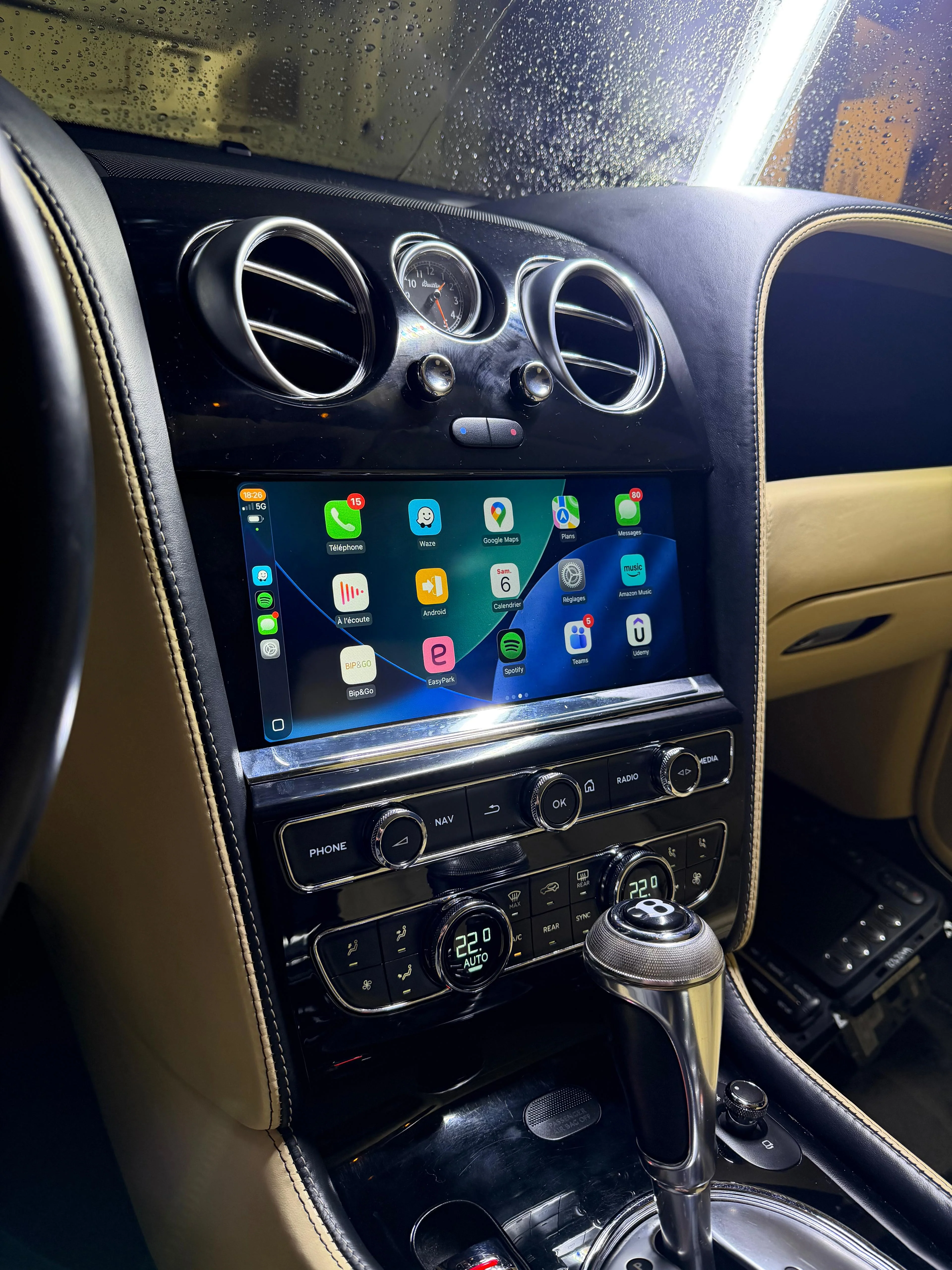 Ecran Carplay Bentley Continental GT 2004-2010 - Image 3