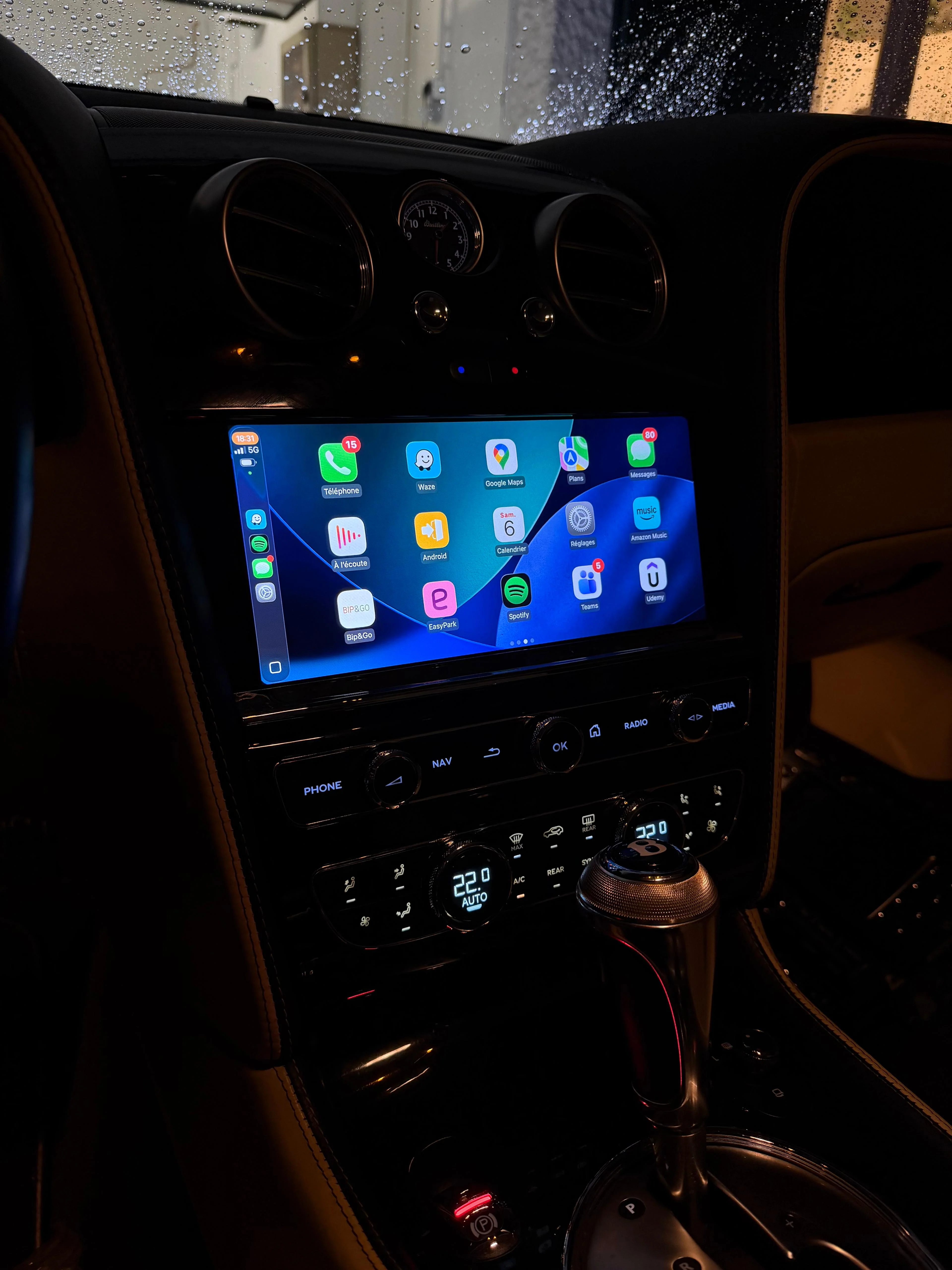 Ecran Carplay Bentley Continental GT 2004-2010 - Image 5