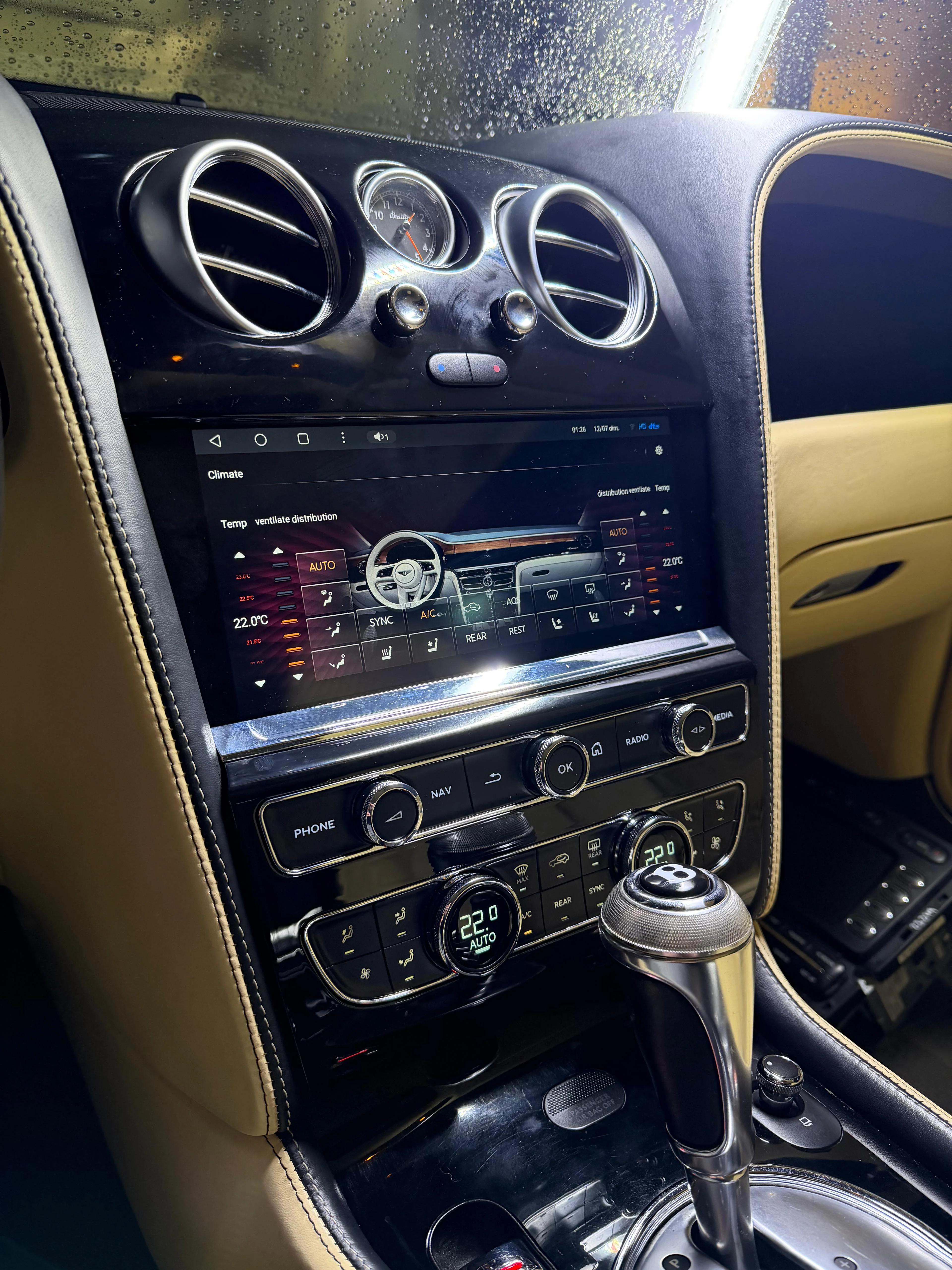 Ecran Carplay Bentley Continental GT 2004-2010 - Image 6
