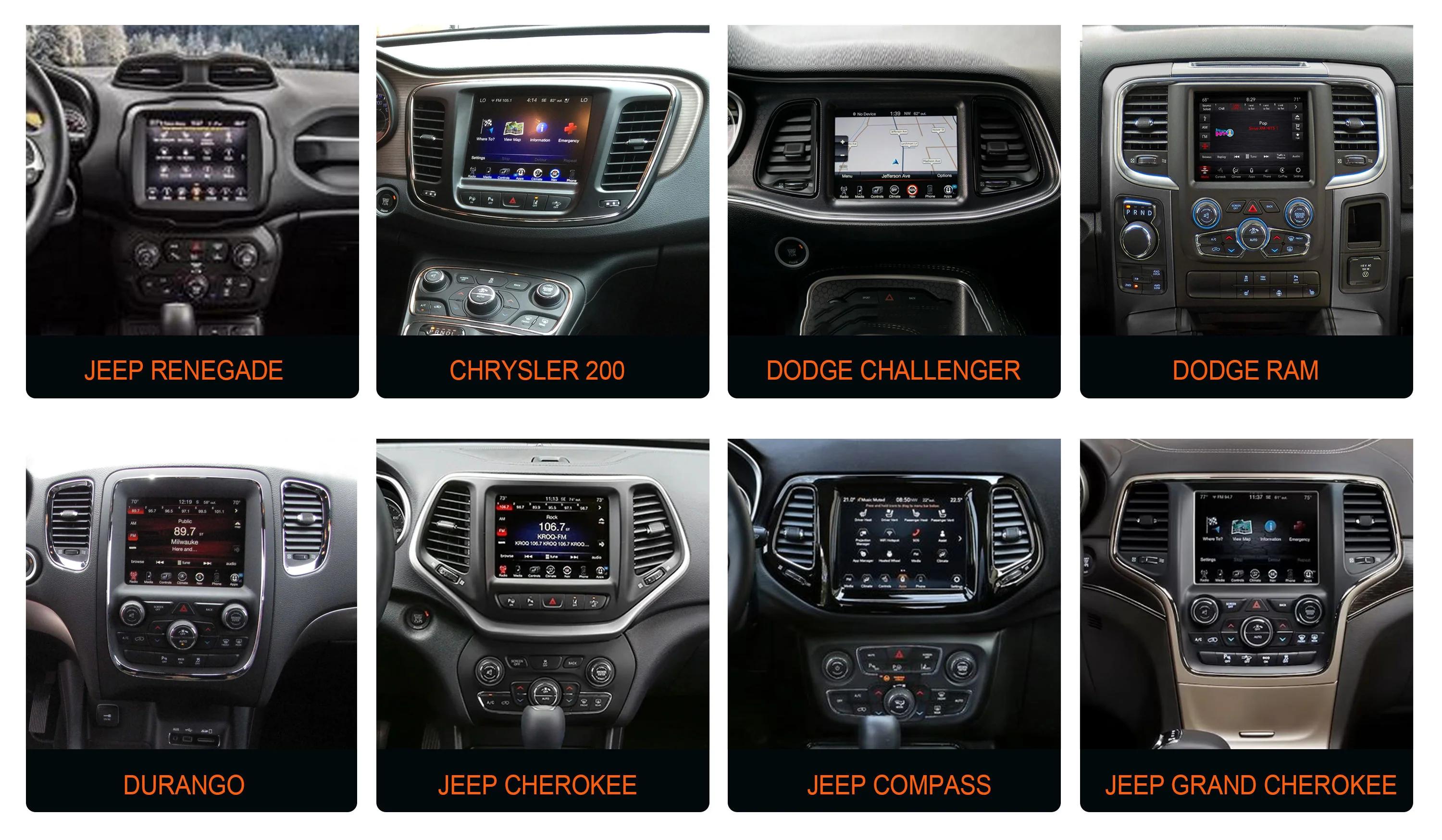 Ecran Carplay pour Jeep Renegade 2019-2023 - Image 5