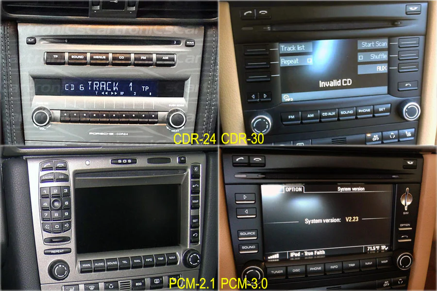 Ecran Carplay Porsche 991 997 Boxter Cayman - Image 3